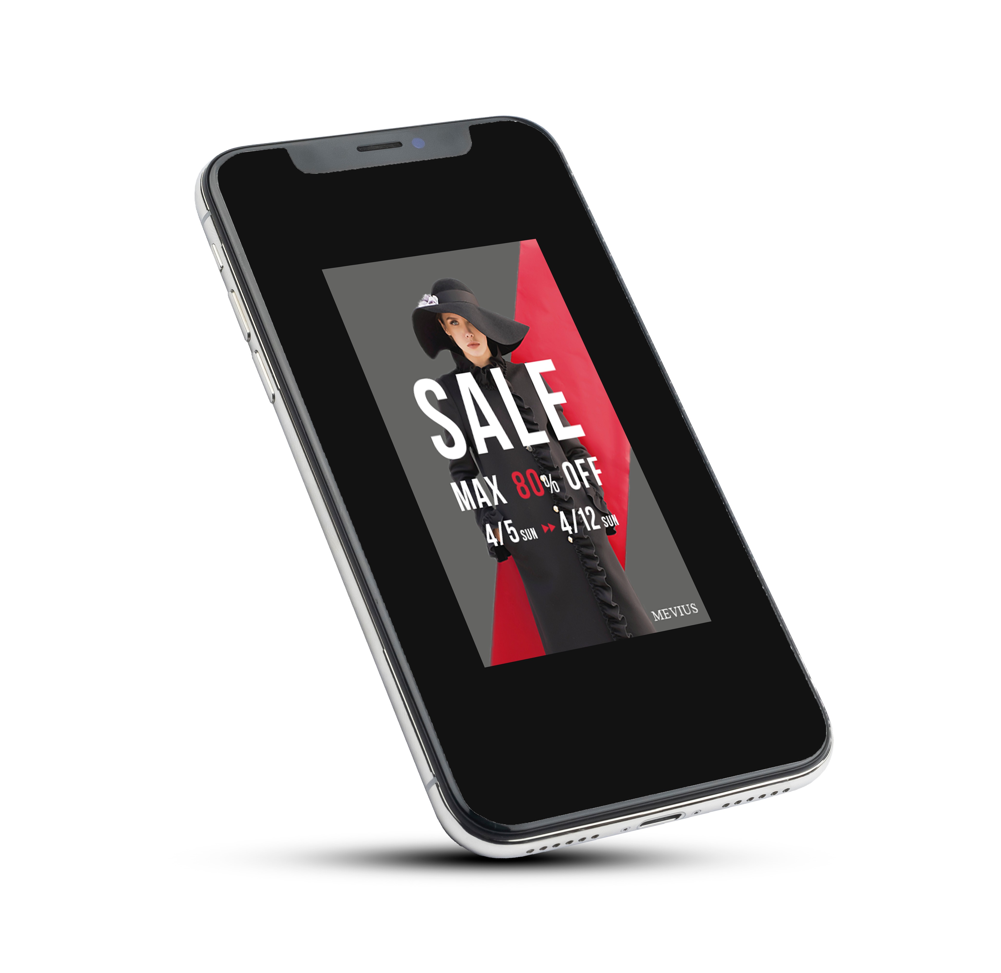 ファッションブランドバナーモックアップ